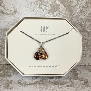 NWT - Bomb Party Scattered Gems Necklace - OS